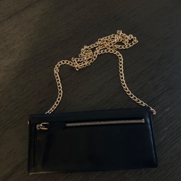 Prada Saffiano Leather Wallet on chain - Picture 4 of 9